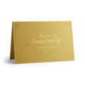 Anniversary Gift Card Elegant Celebration Voucher