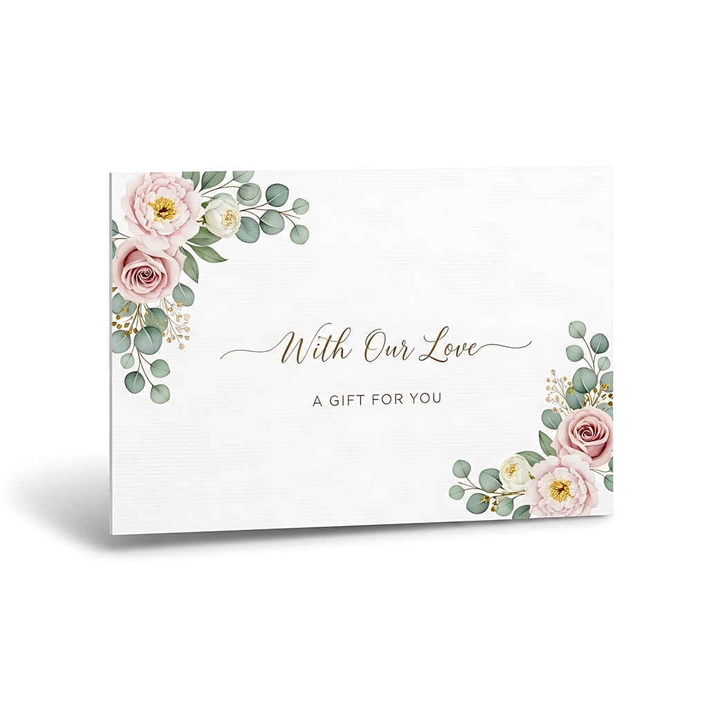 Elegant Wedding Gift Card – Premium Voucher for Couples