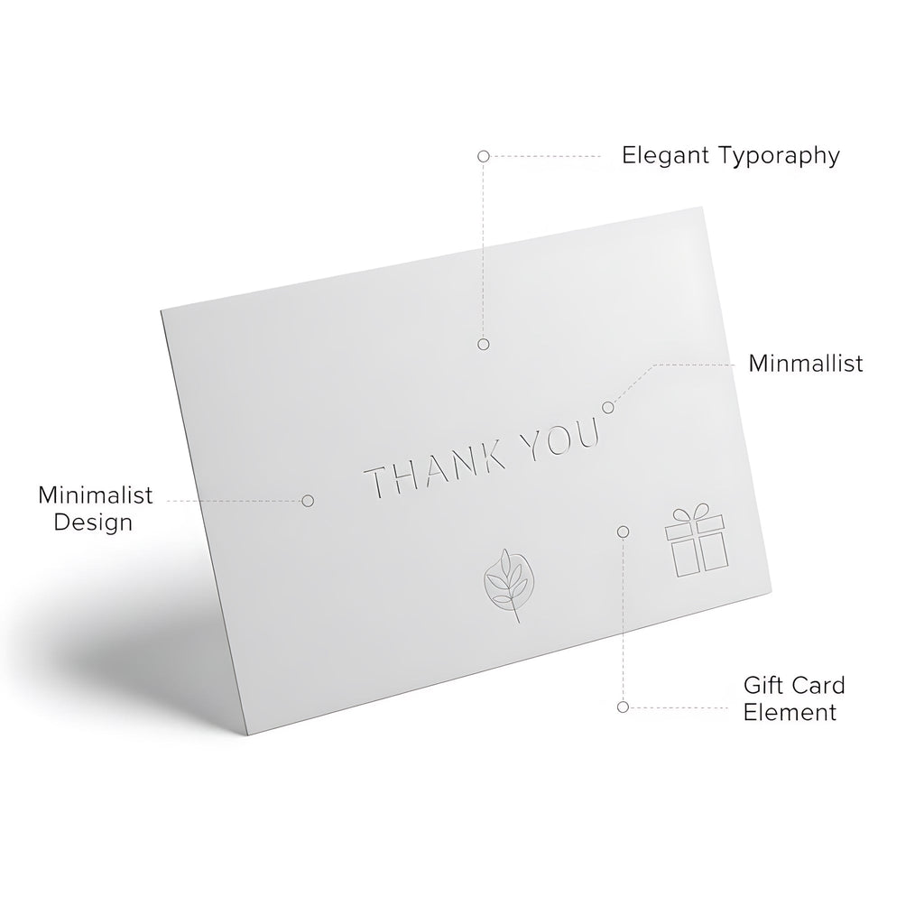 Thank You Gift Card Appreciation Voucher