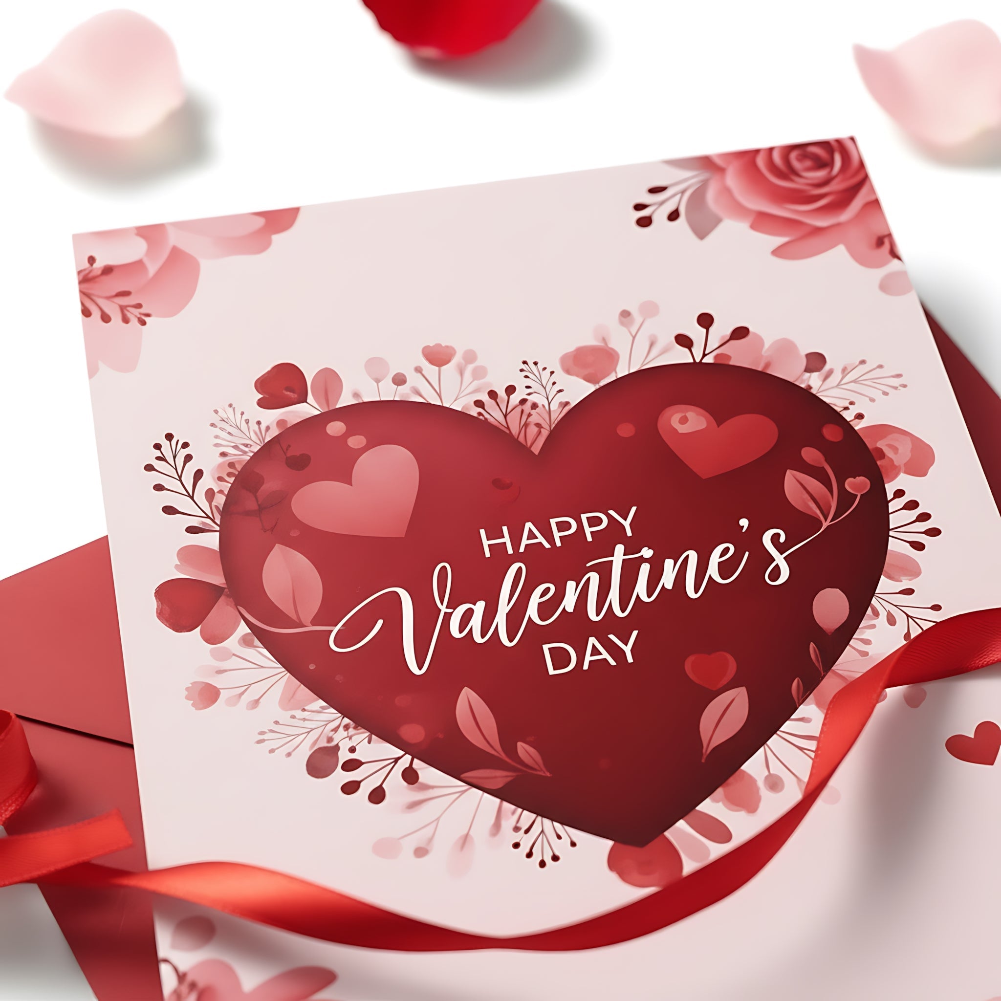 Valentine Gift Card Romantic Voucher for Couples