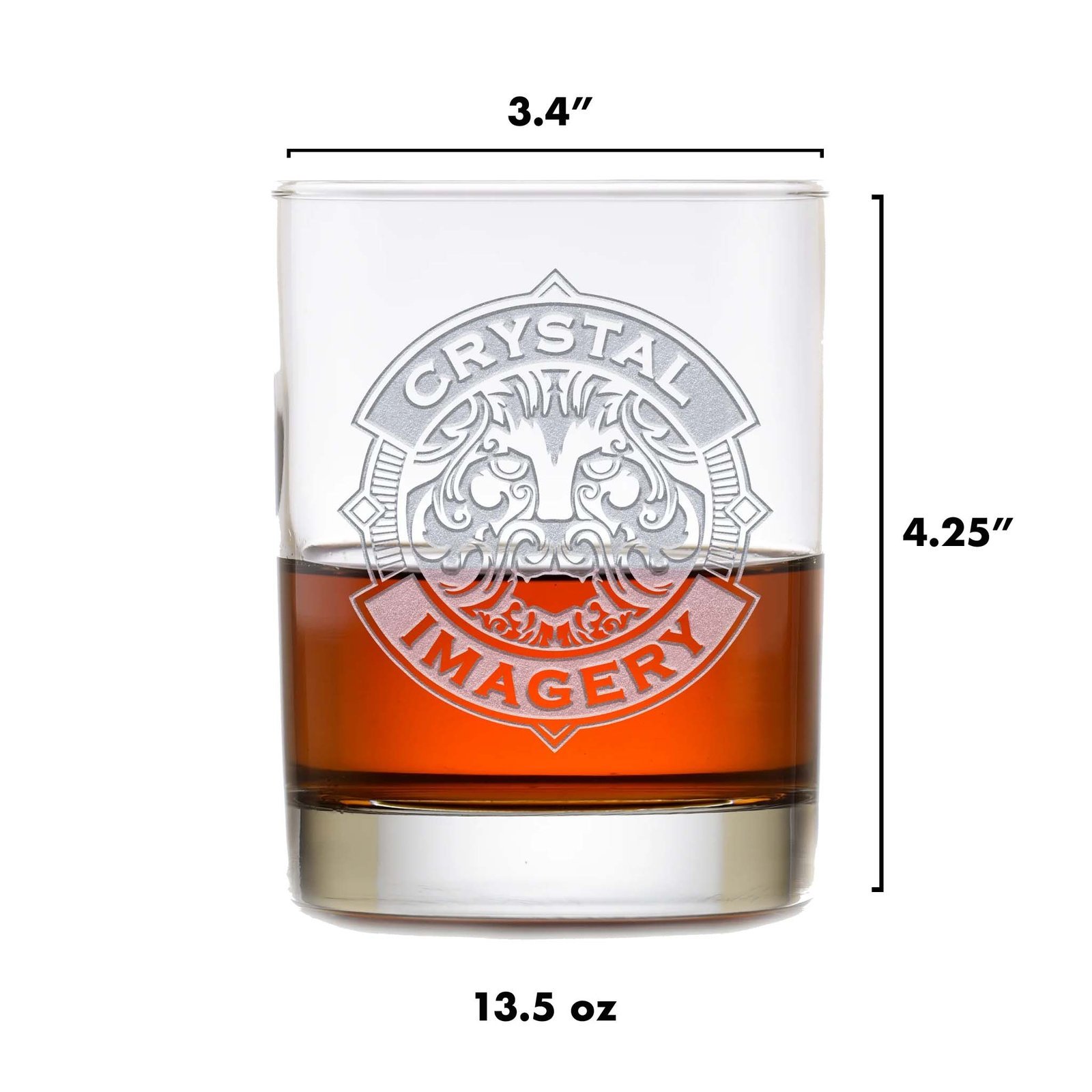 Whiskey Label Distillery, Engraved Bar Glass - Image 10