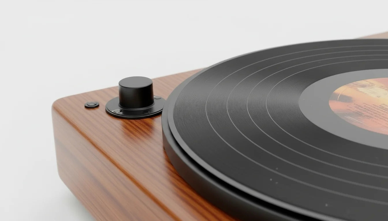 Retro Vinyl Record Player Gift Set – Classic Turntable with Elegant Gift Box - Image 5
