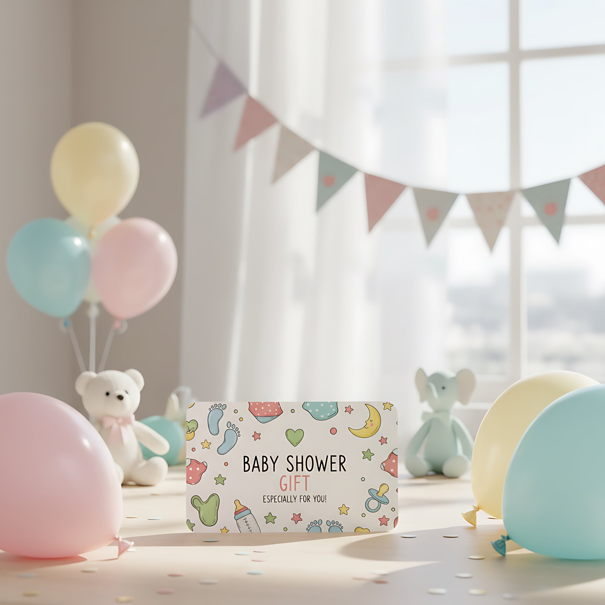 Baby Shower Gift Card Cute Voucher for New Parents - Image 5