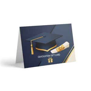 Graduation Gift Card Achievement Celebration Voucher