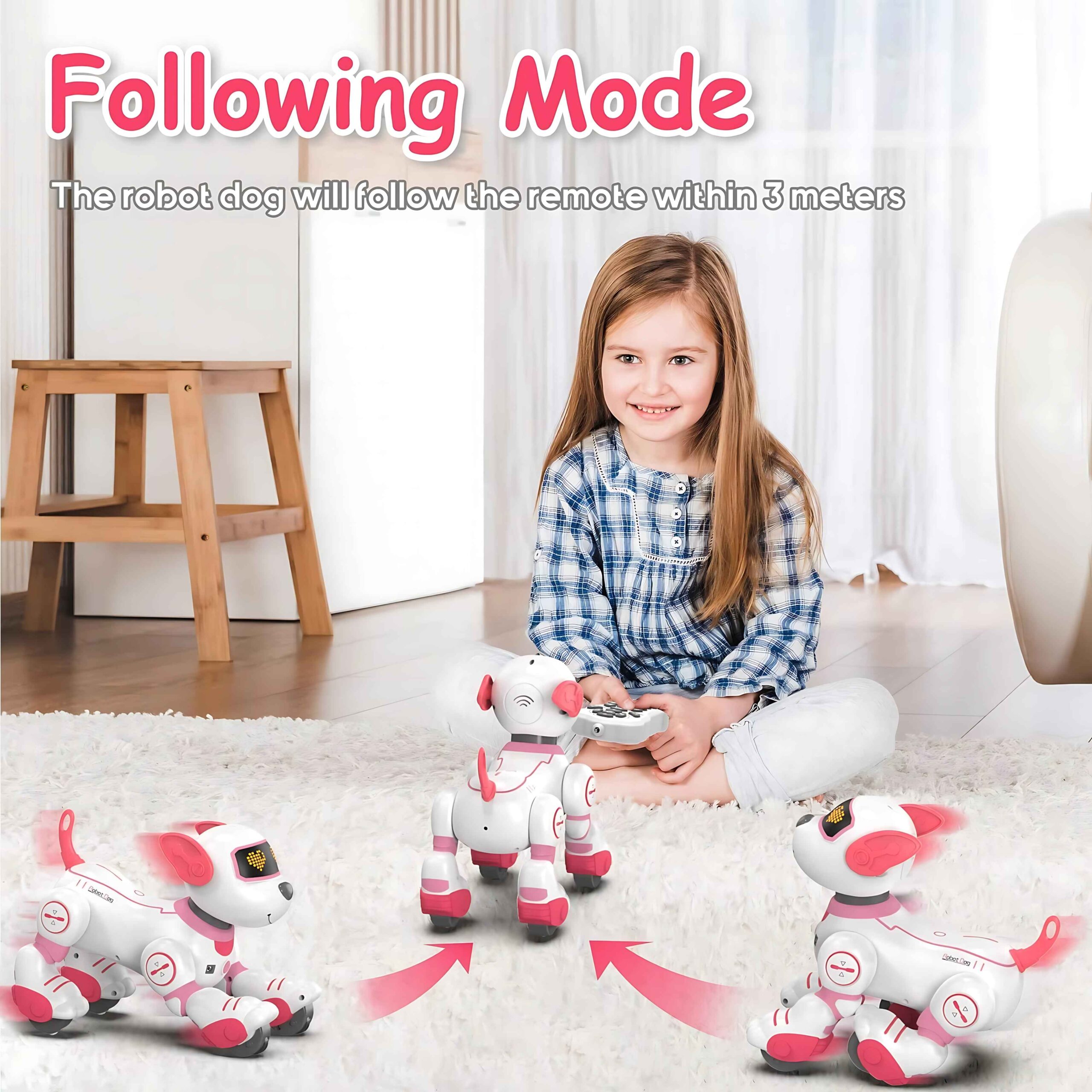 Remote Control Robot Puppy – Smart Kids Toy - Image 6