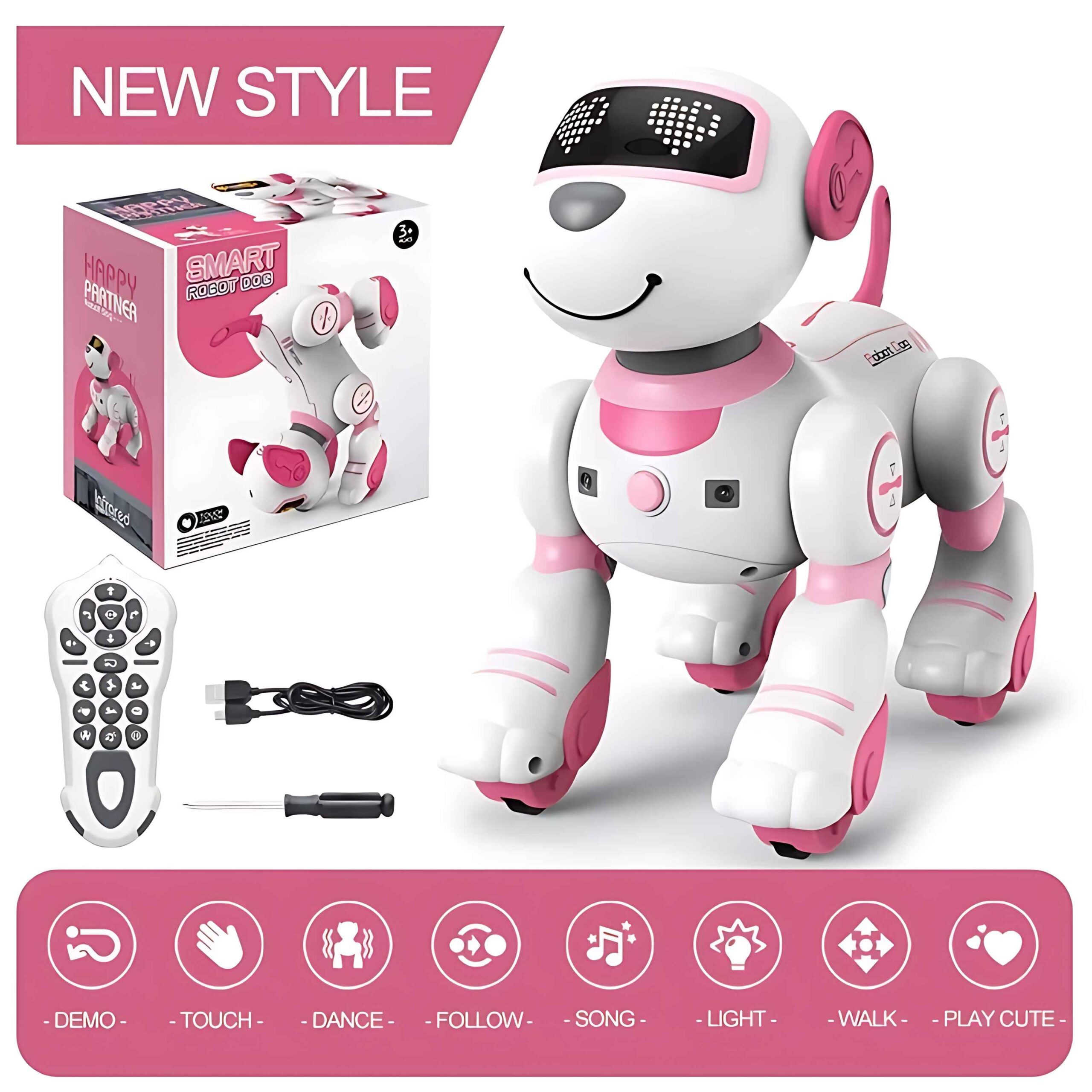 Remote Control Robot Puppy – Smart Kids Toy - Image 2